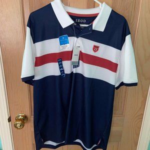 NWT! IZOD Advantage Performance Stretch Polo - XL